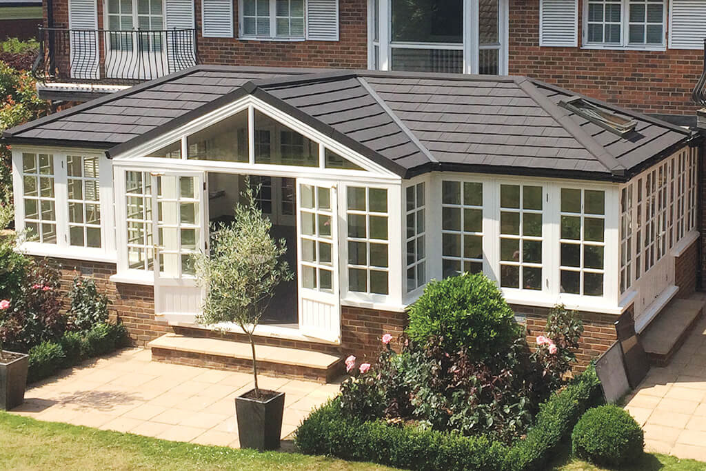 large guardian roof conservatory