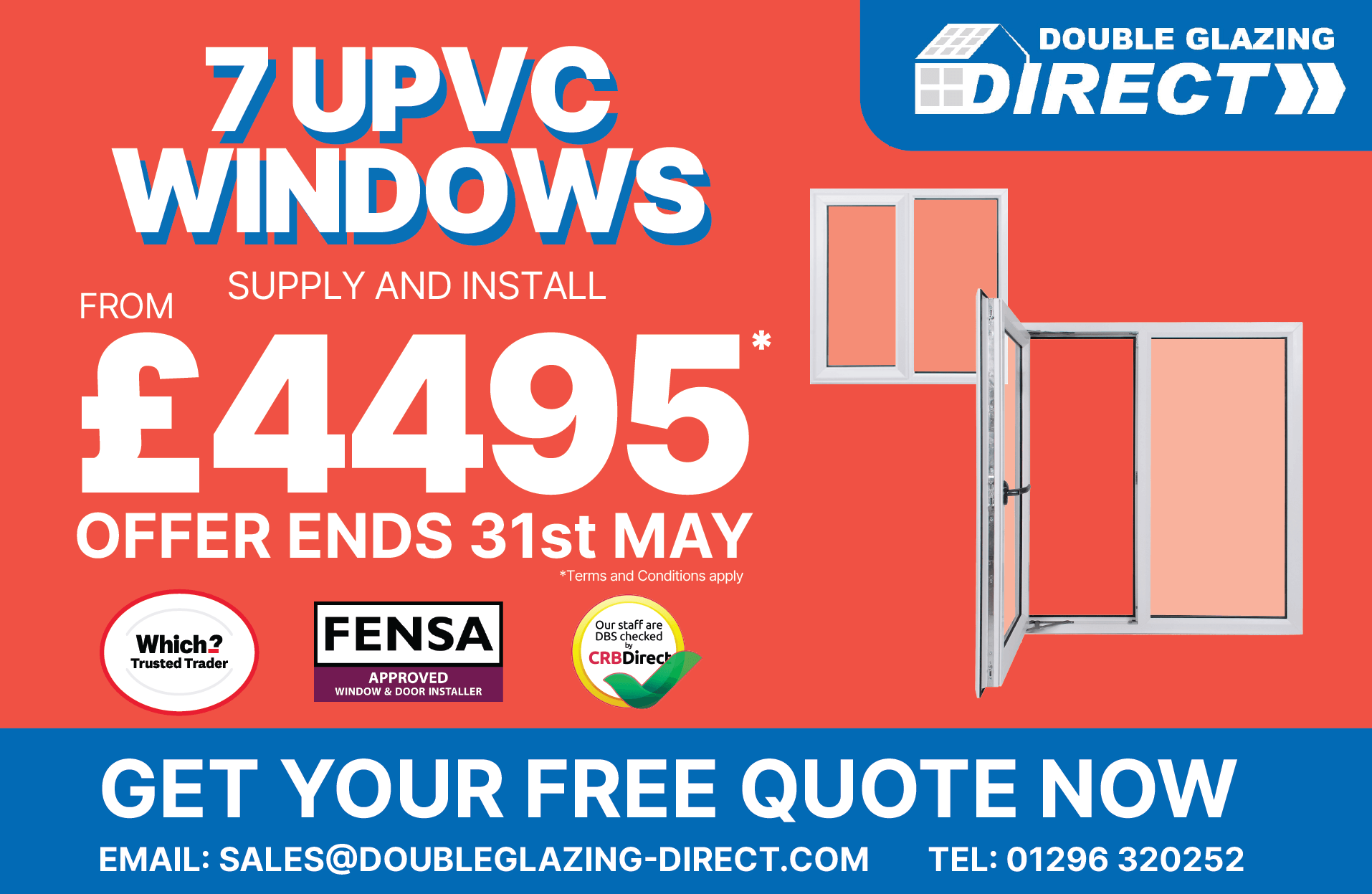 UPVC windows offer